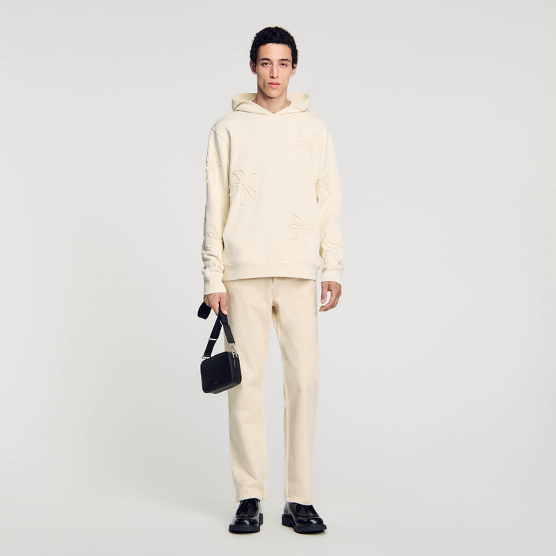 Sandro FLORAL HOODIE outlook