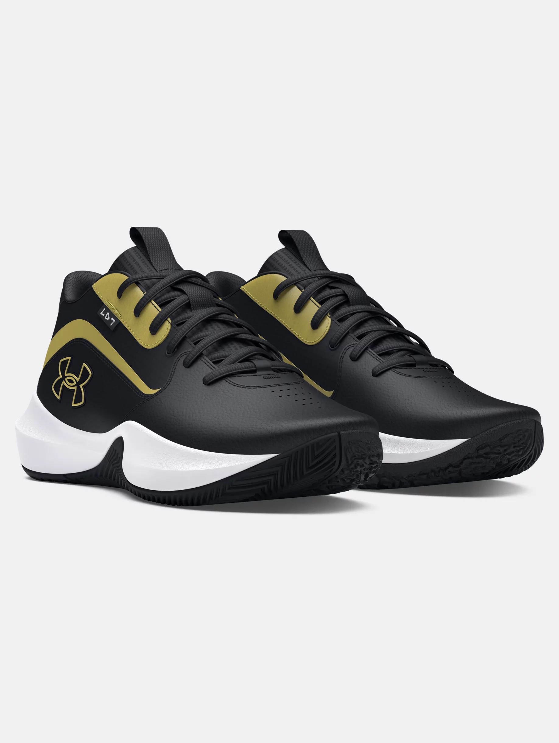 Unisex UA Lockdown 7 Basketball Shoes - 5