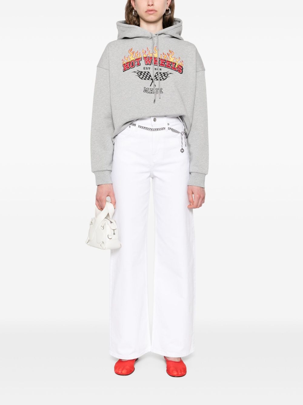 wide-leg jeans - 2