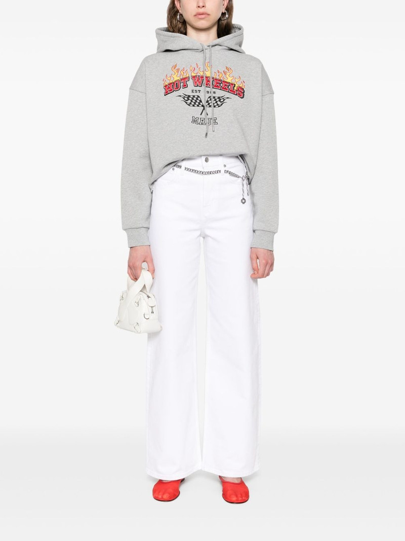maje wide-leg jeans outlook