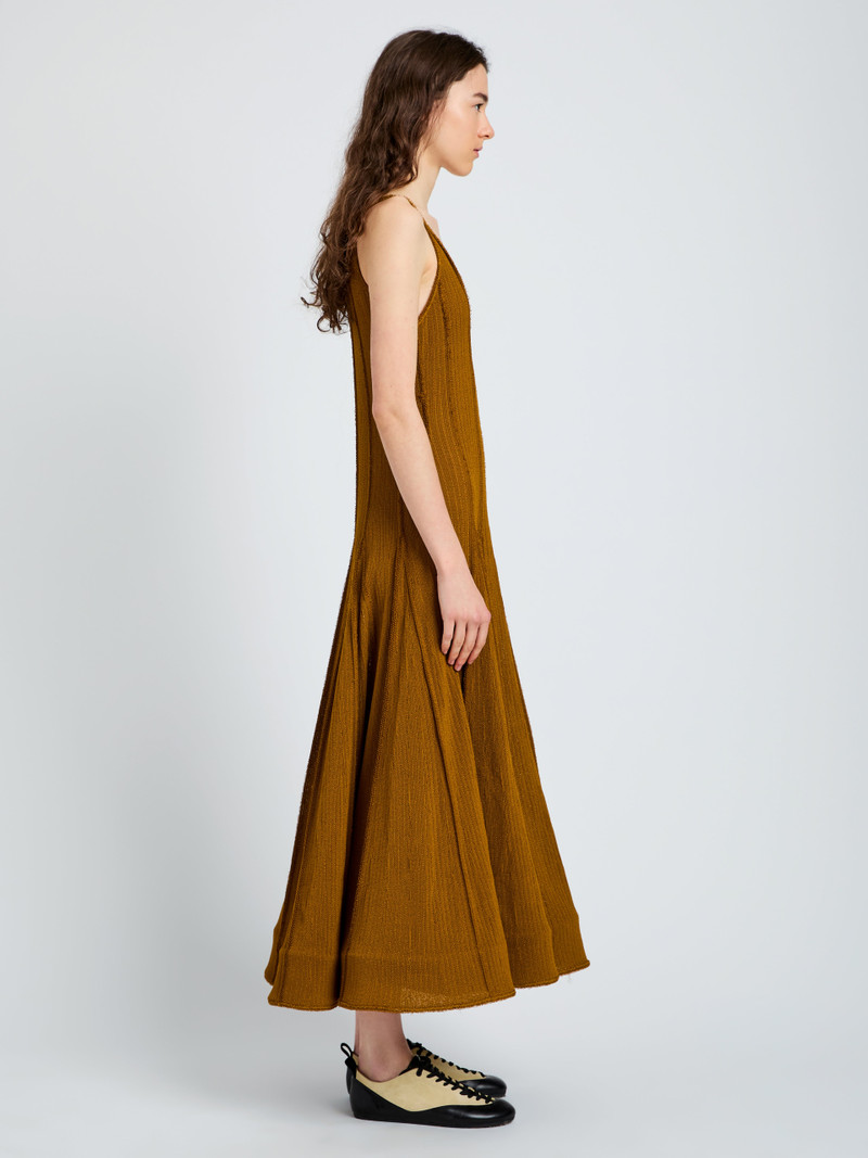 Proenza Schouler Tavia Dress in Viscose Fringe Knit outlook