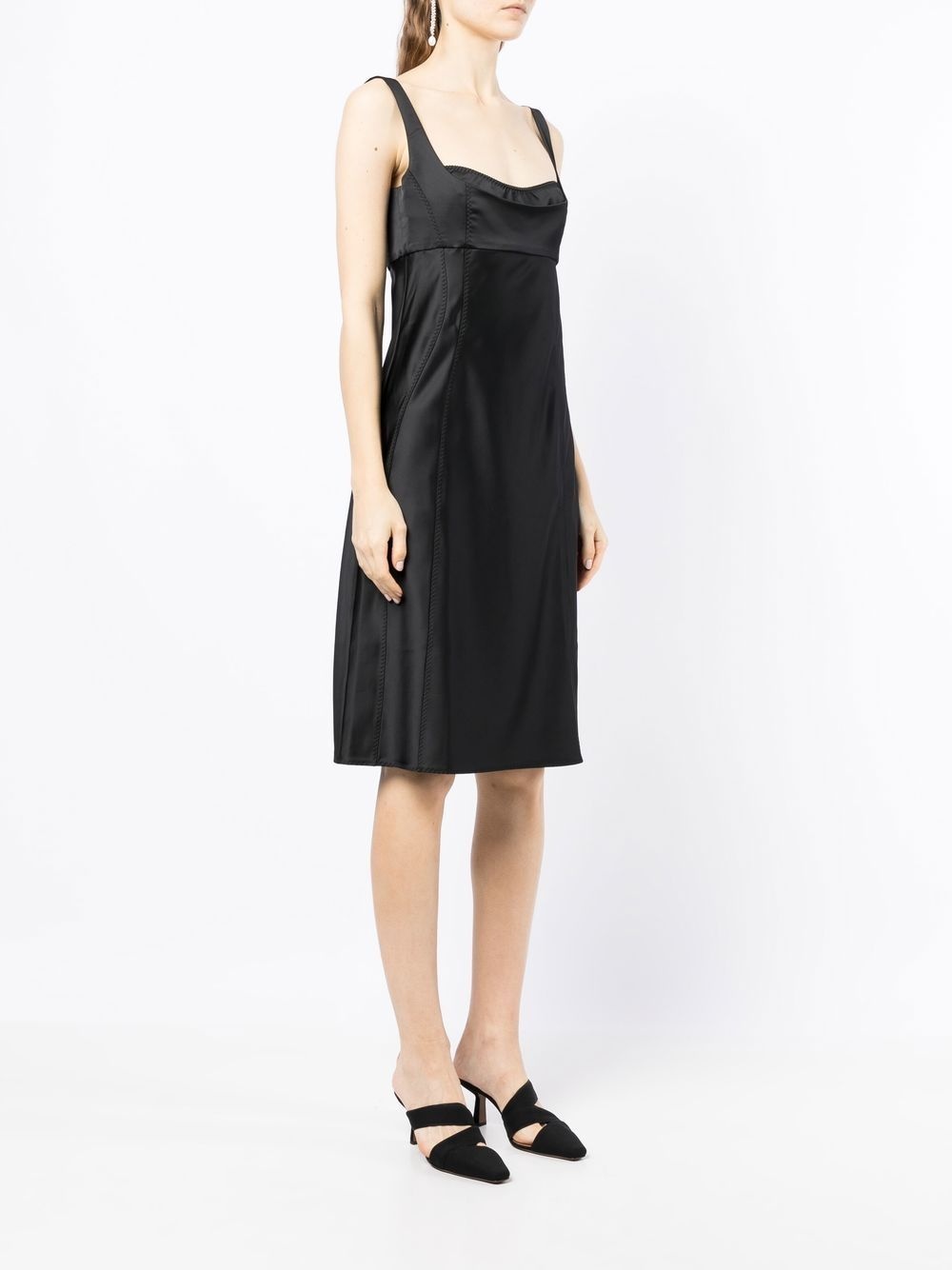 sleeveless party dress - 3