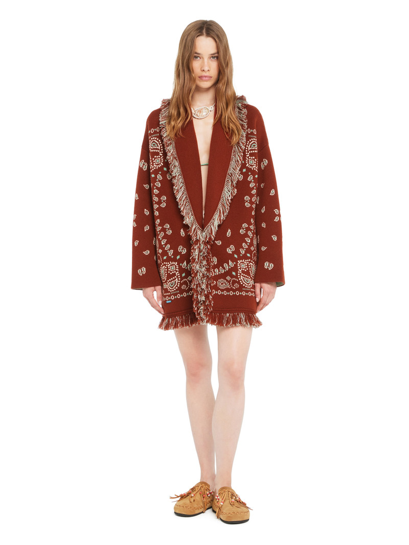 Bandana Jacquard Cardigan 4