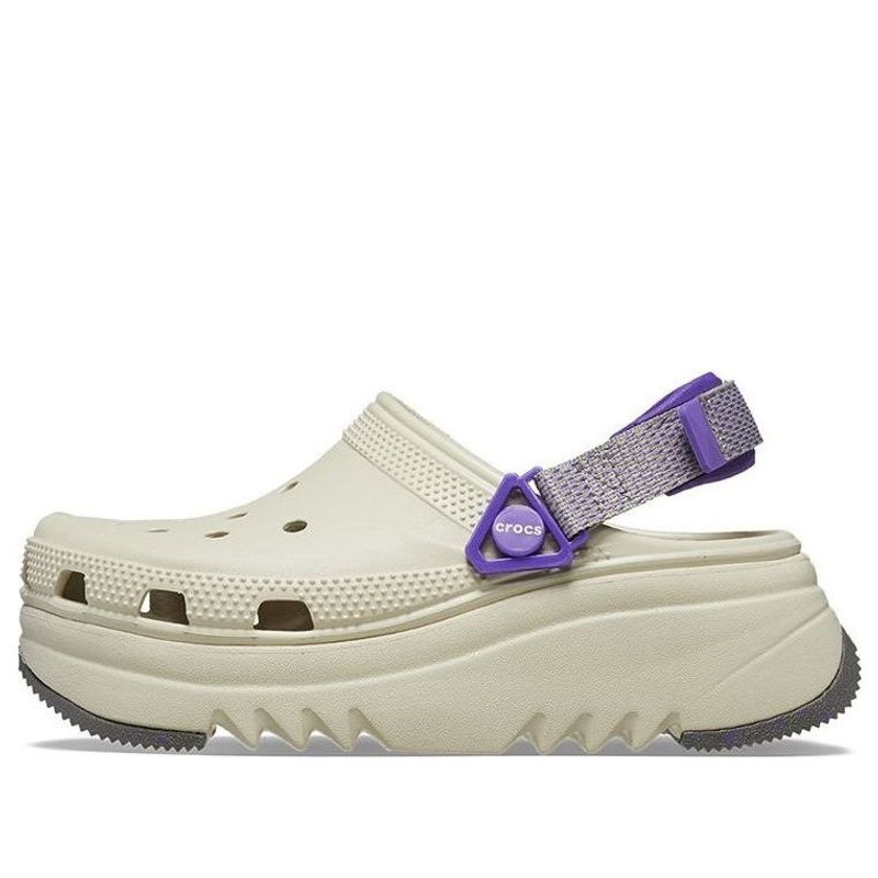 (WMNS) Crocs Classic Hiker Xscape Croslite Clogs 'Beige Purple' 208365-2CF - 1