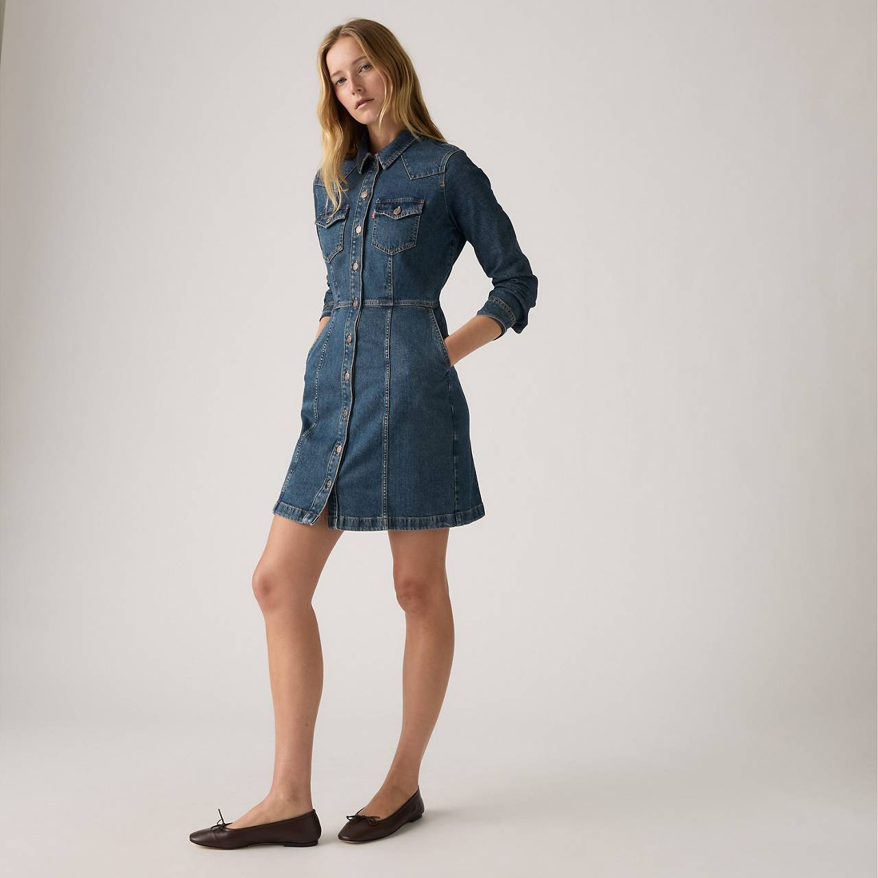 FLYNN WESTERN DRESS - 3