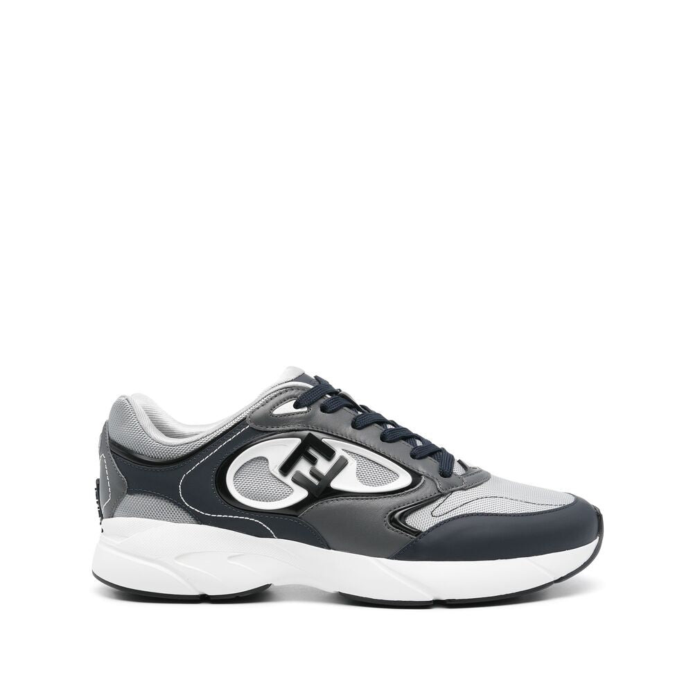 Fendi Grey Trainers - Low-Tops Men - 1
