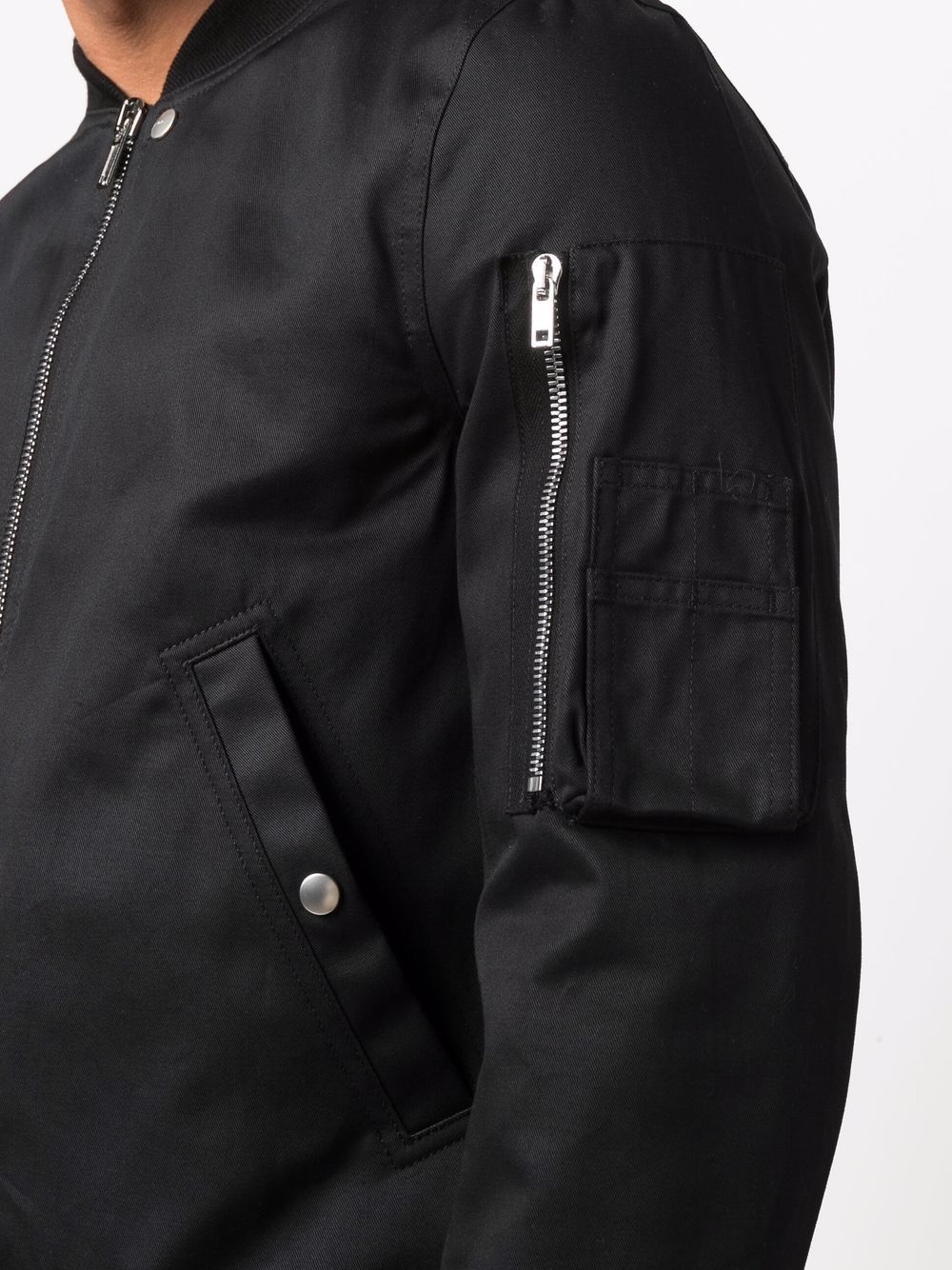 zip-up Flight bomber jacket - 5