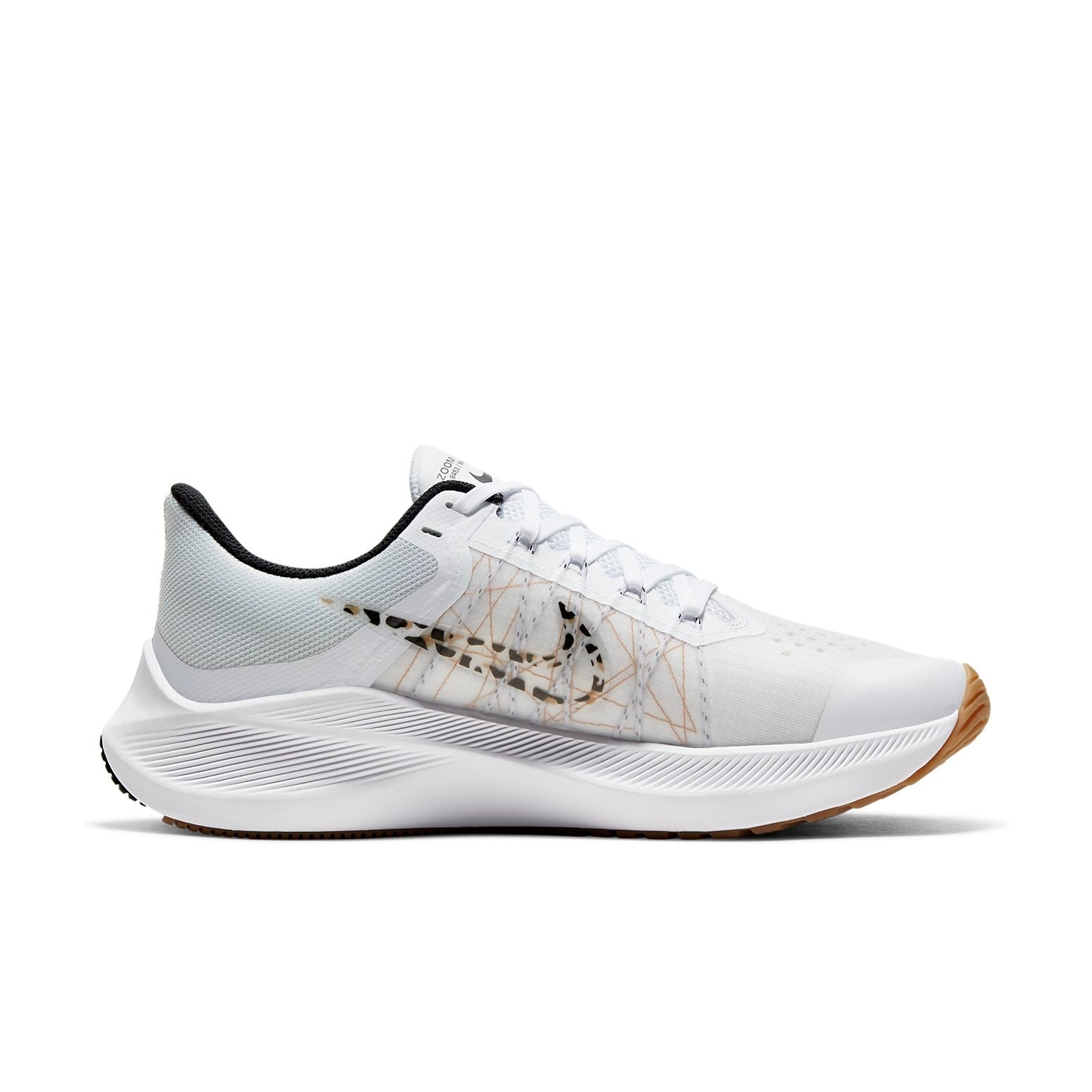 (WMNS) Nike Winflo 8 Premium 'White Leopard' DA3056-100 - 2