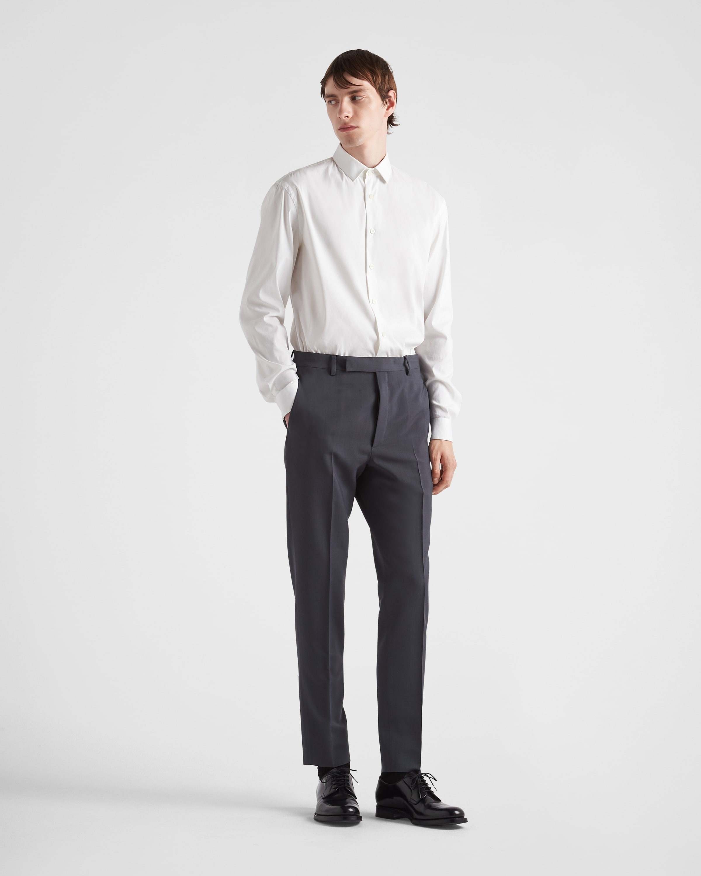 Tailored wool and mohair pants - 2