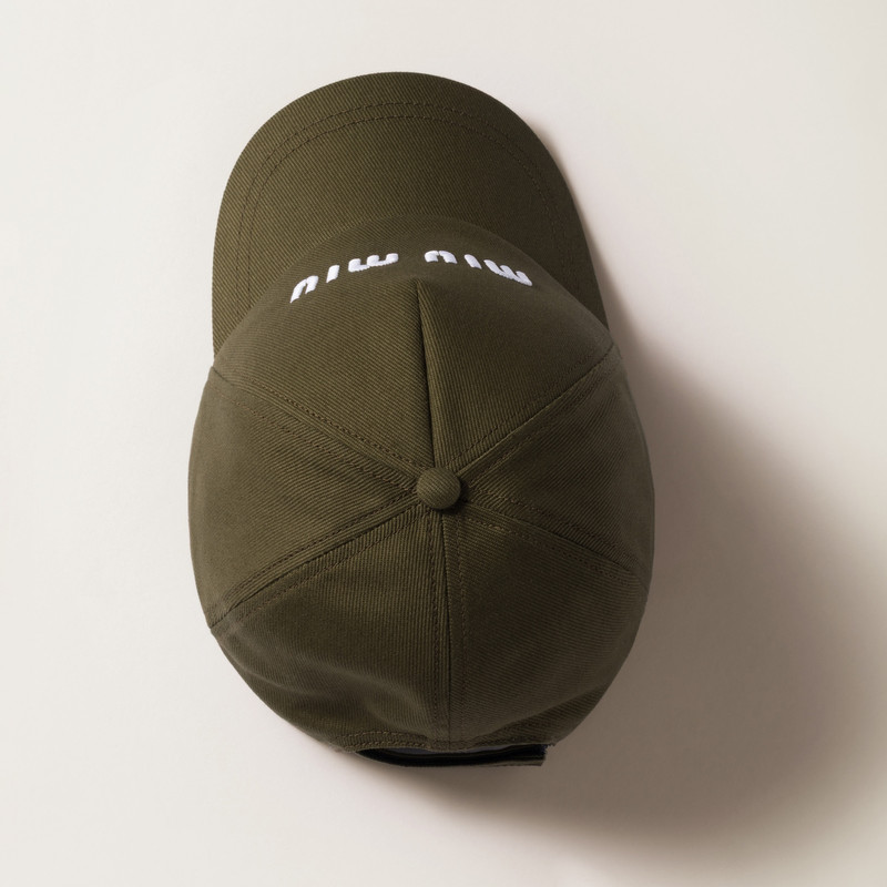 Miu Miu Drill baseball cap outlook