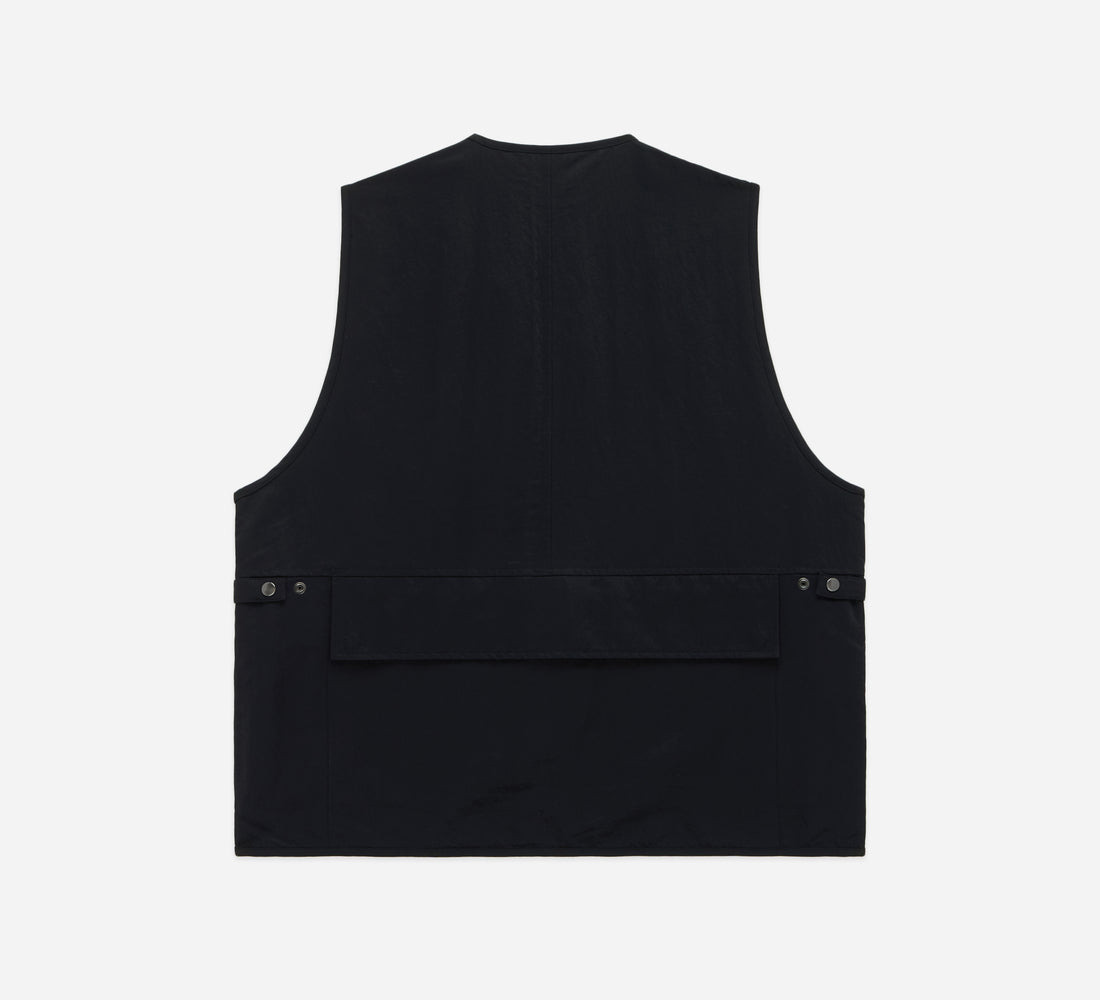 Field Vest - Black Wrinkle Nylon - 2
