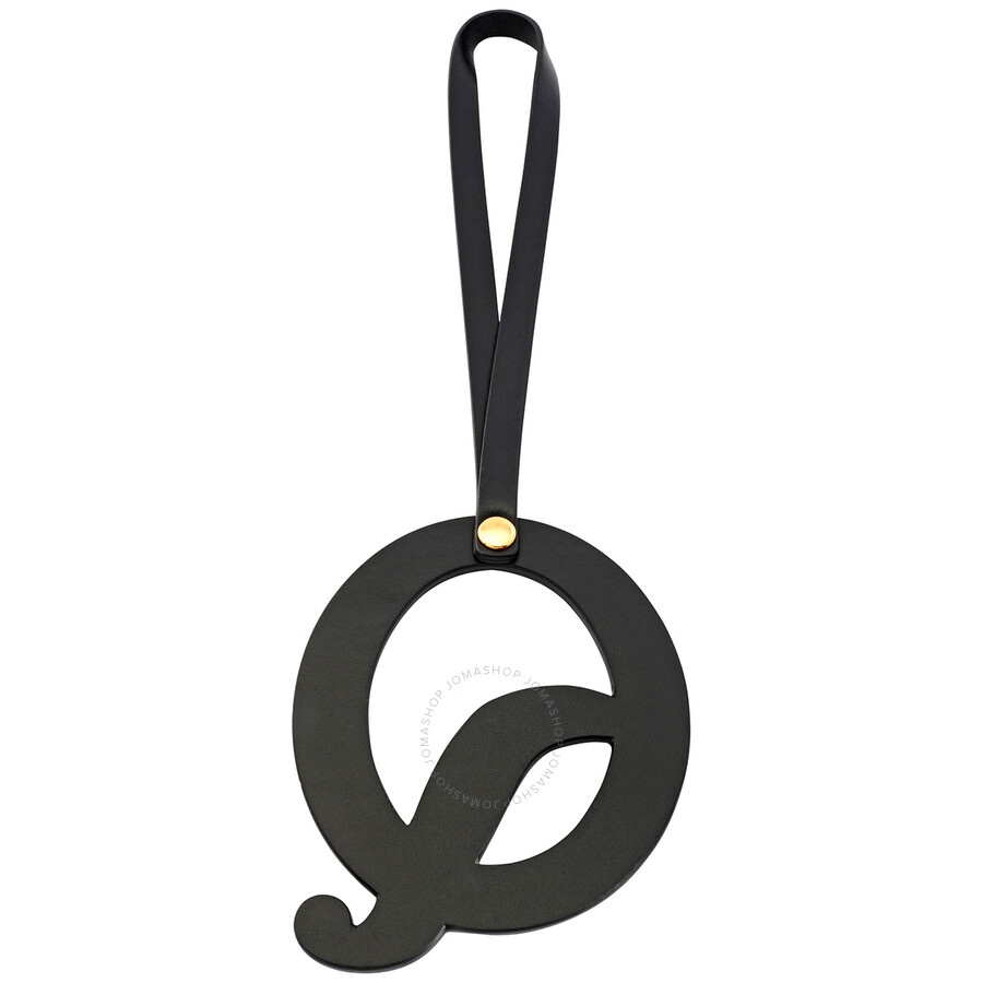 Burberry Studded Leather Alphabet Q Charm - 2