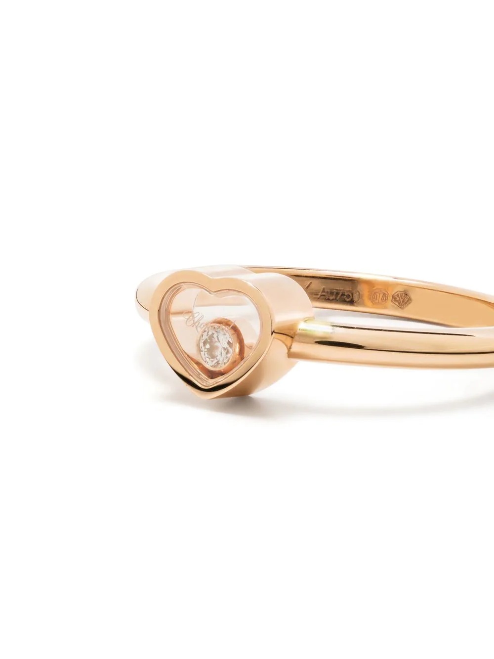 18kt rose gold My Happy Heart diamond ring - 3
