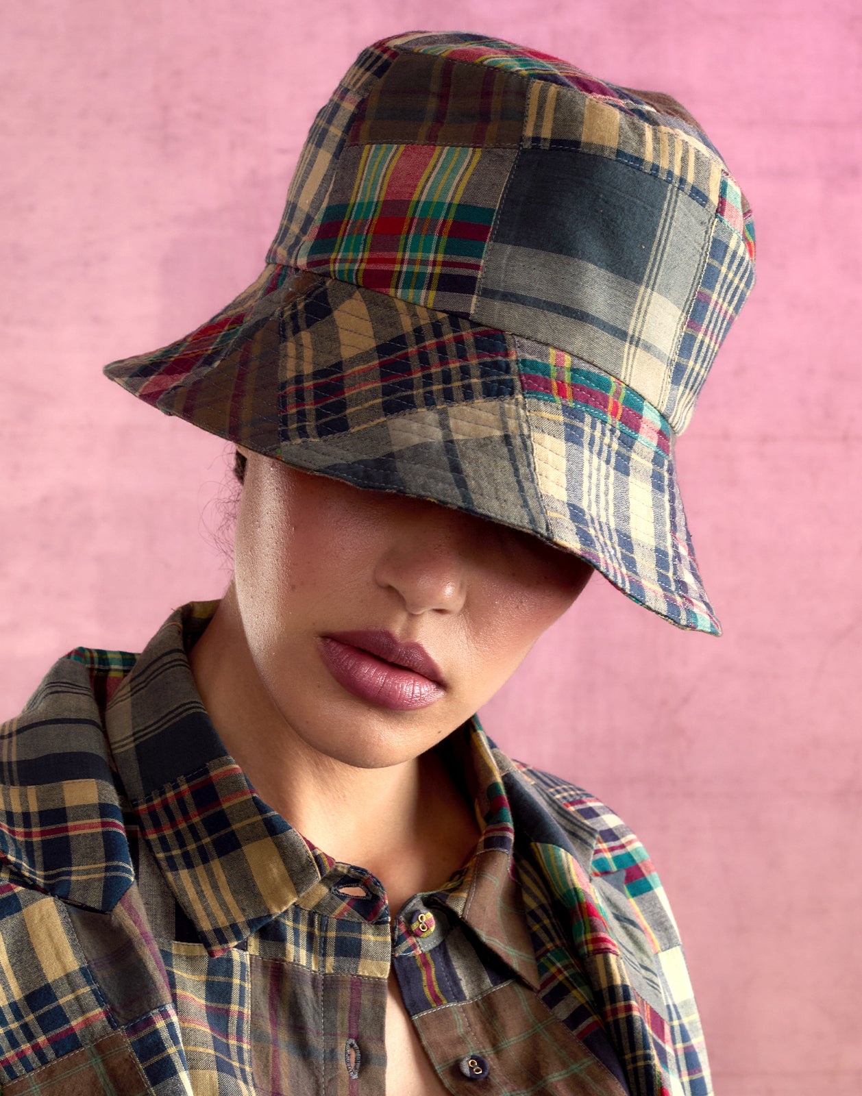 Madrid Madras Bucket Hat - 3