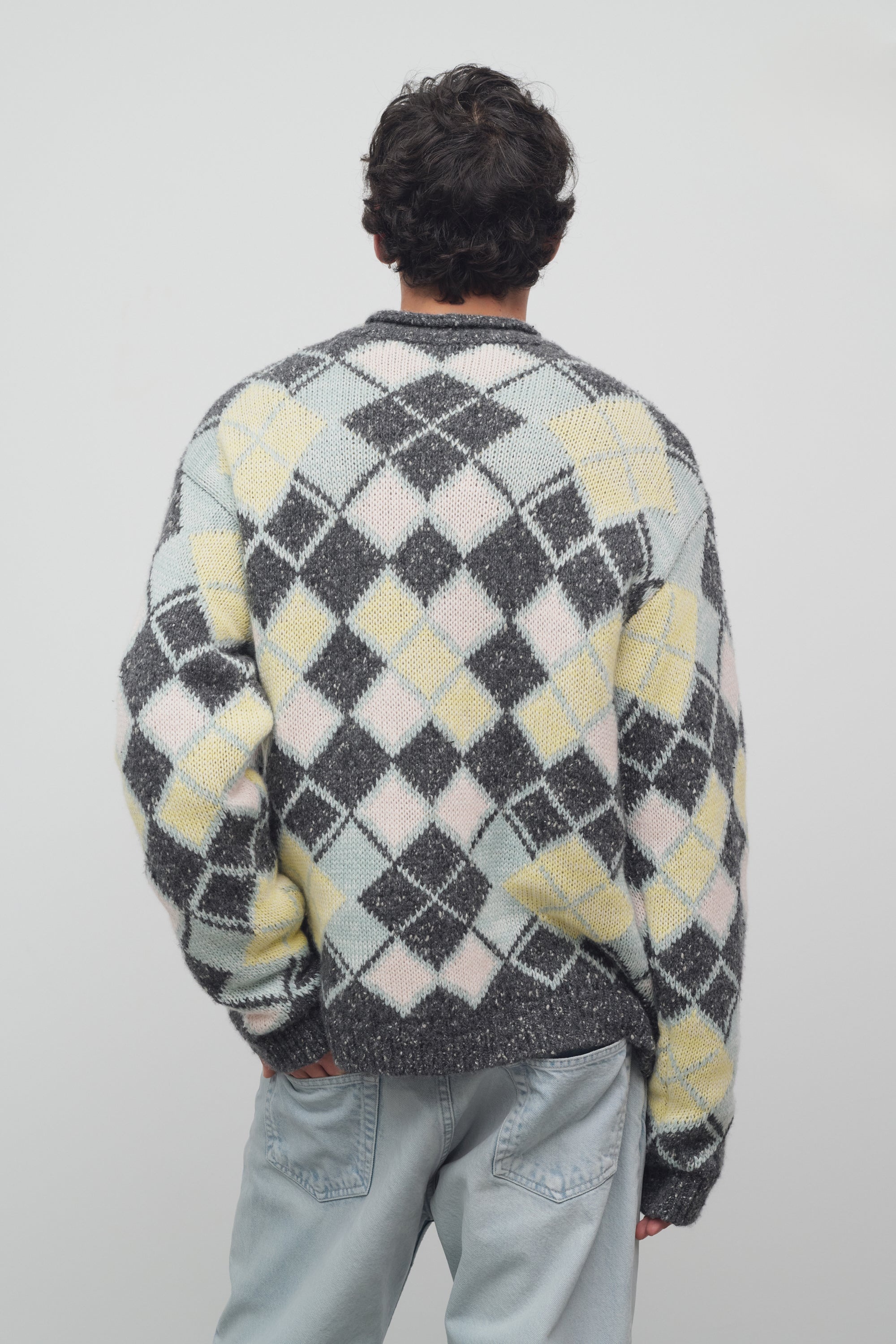 Edoardo Sweater in Cashmere and Polyamide - 5