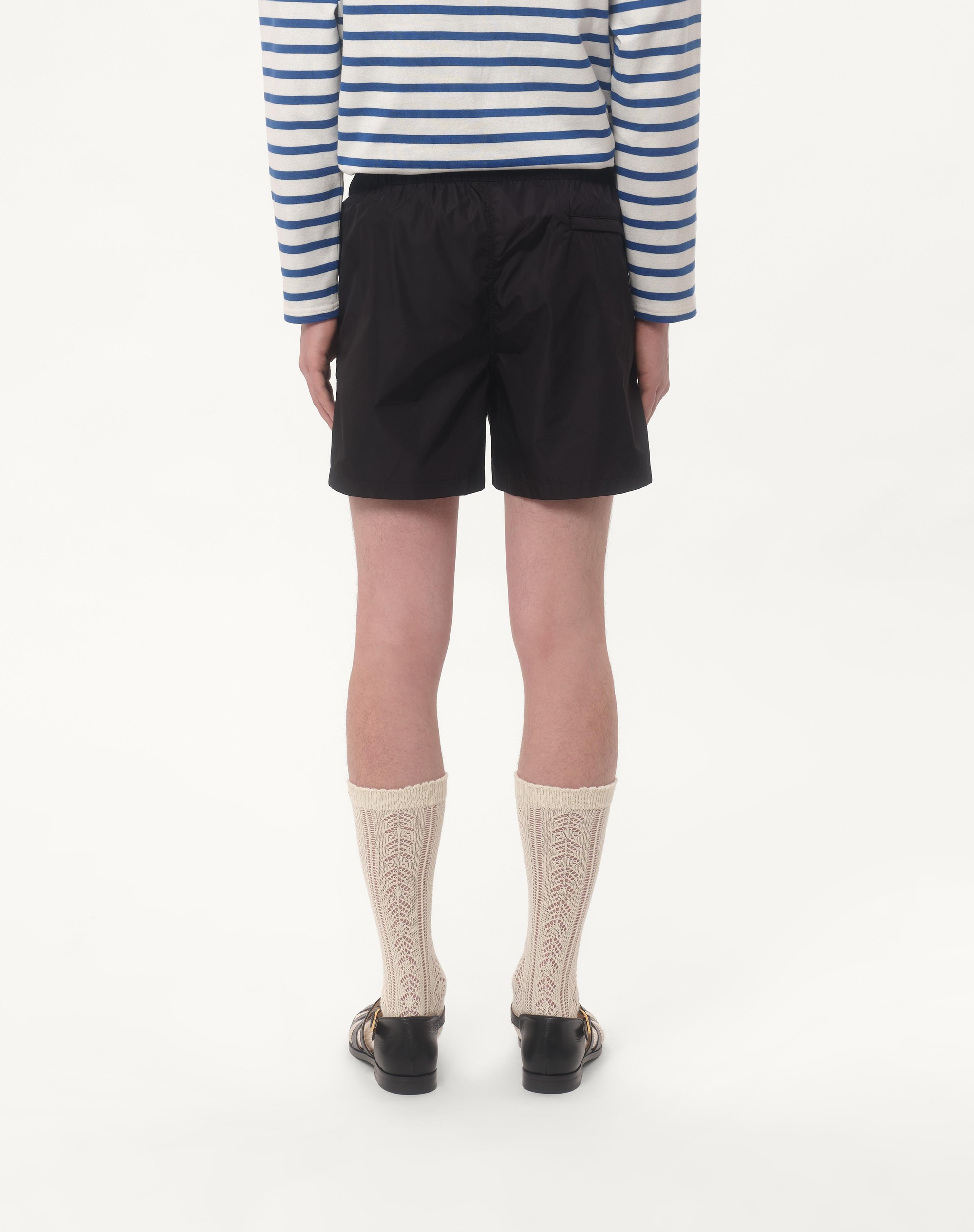 NYLON SWIMSUIT WITH CHEZ VALENTINO PATCH - 5