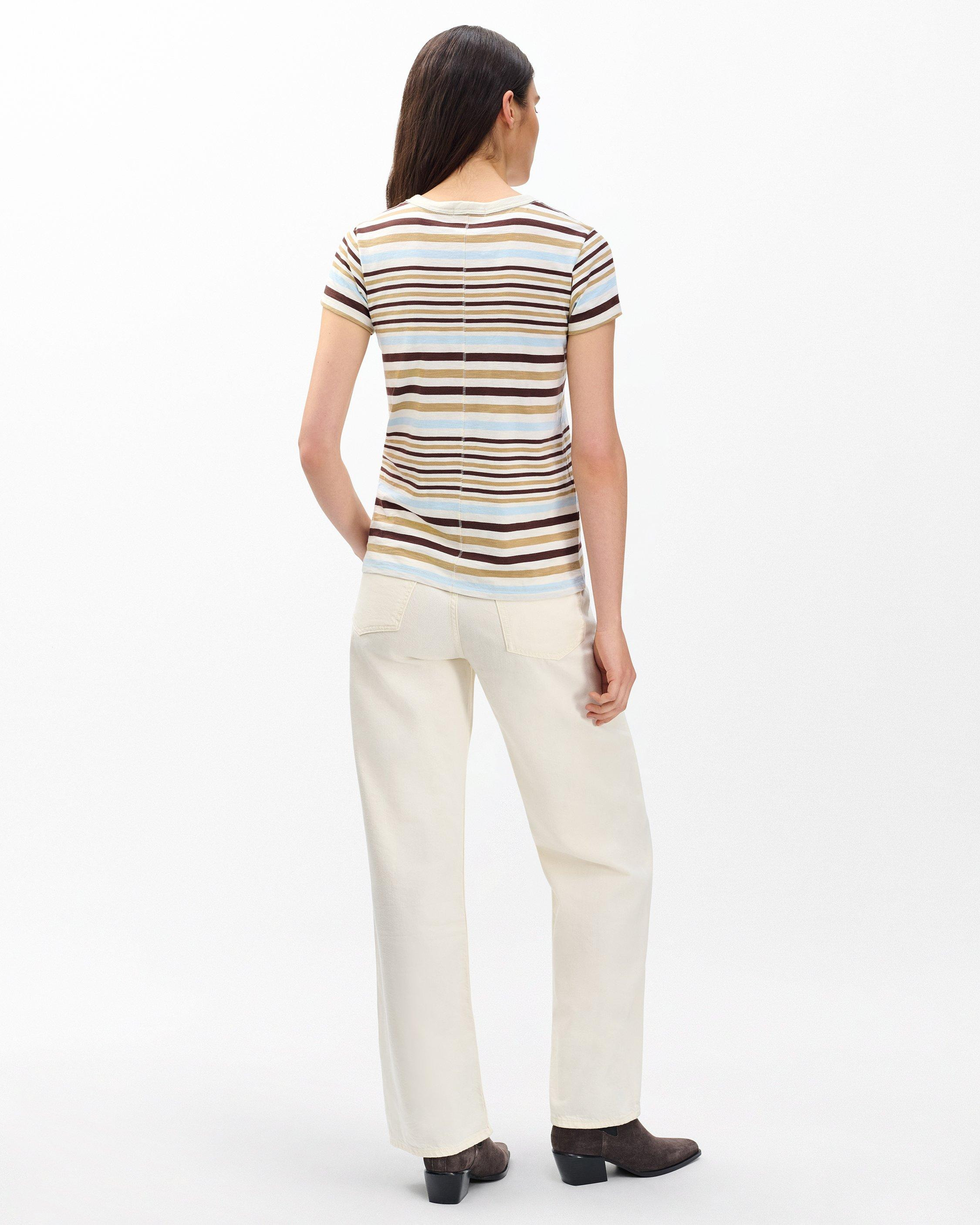 The Slub Striped Tee - 5