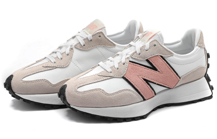 (WMNS) New Balance 327 'White Pink Haze' WS327LR - 4