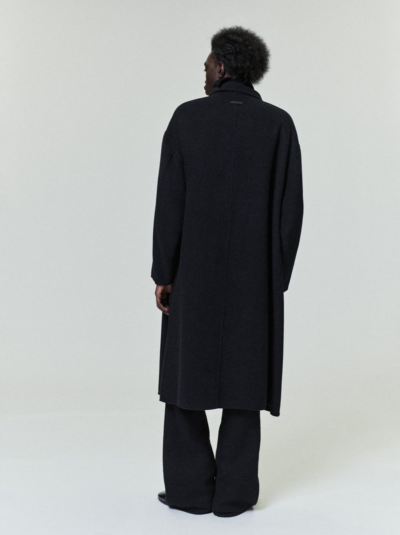 Wool Cashmere Highneck Coat 4
