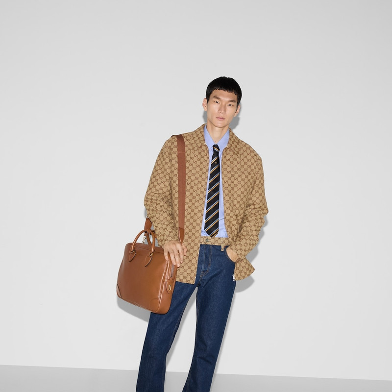 GG Emblem medium briefcase 4