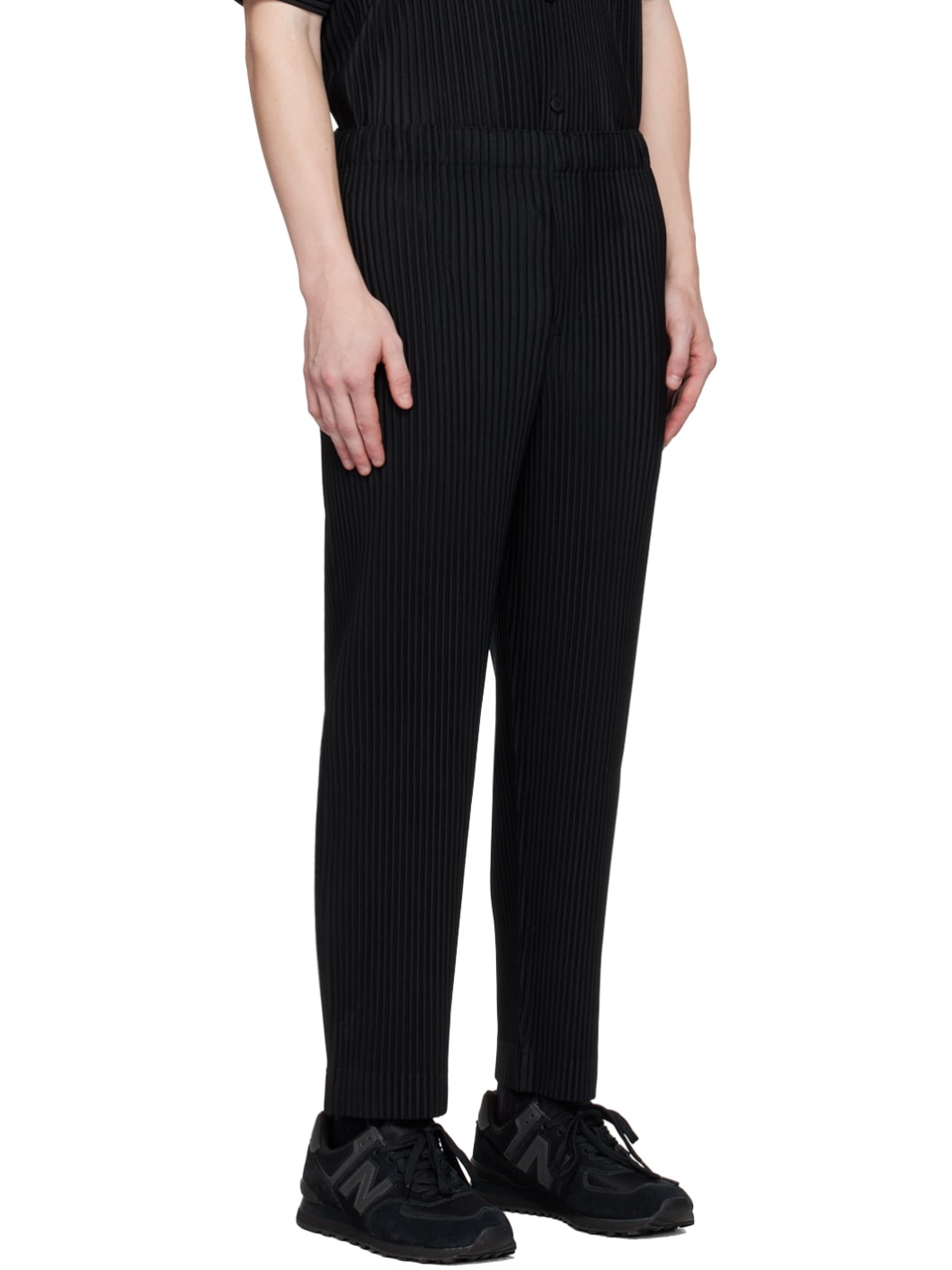 Black Monthly Color September Trousers - 2