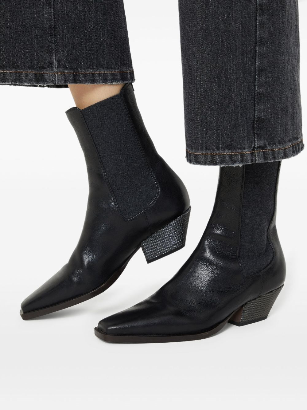 Leather boots - 5