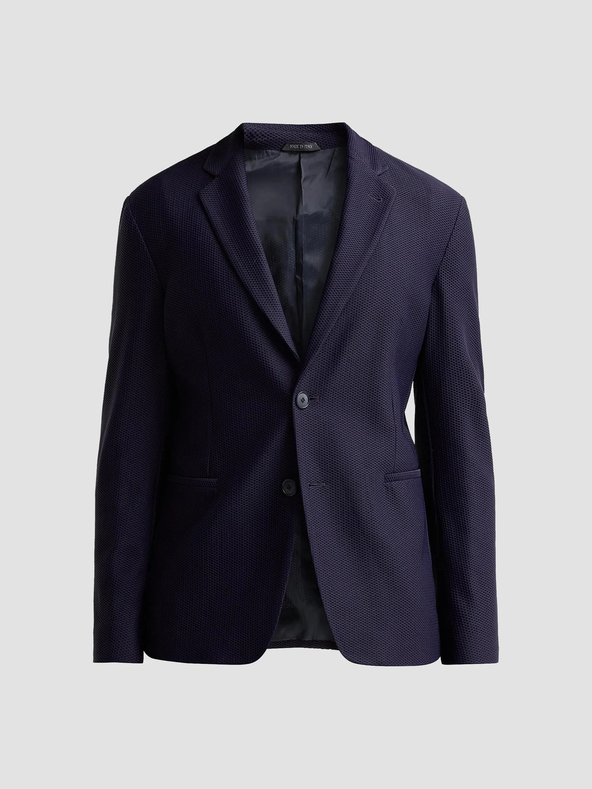 Men's Rice Stitch Two-Button Jacket - Mosto - 1