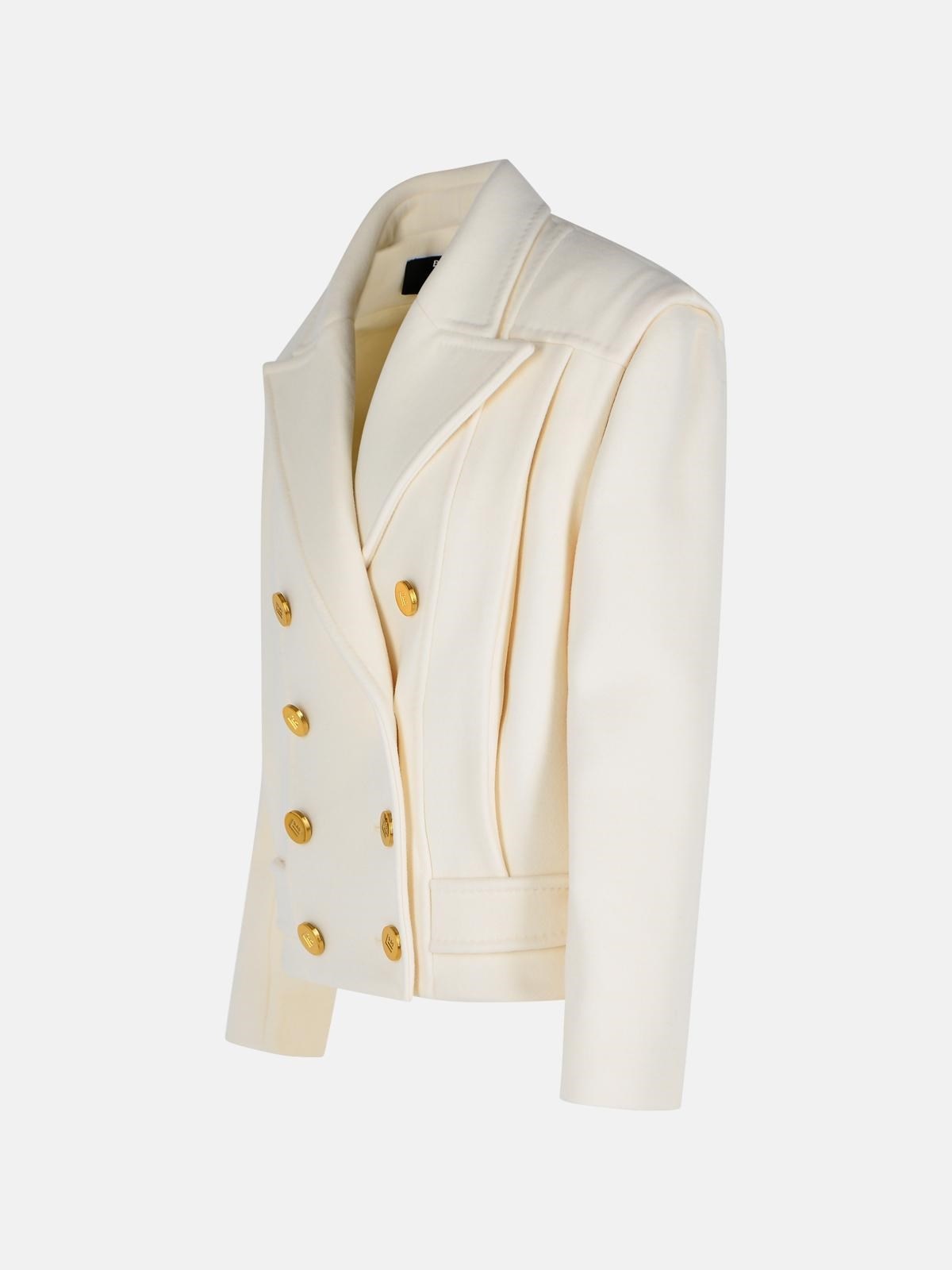 SHORT 'CABAN' VIRGIN WOOL AND CASHMERE JACKET - 2