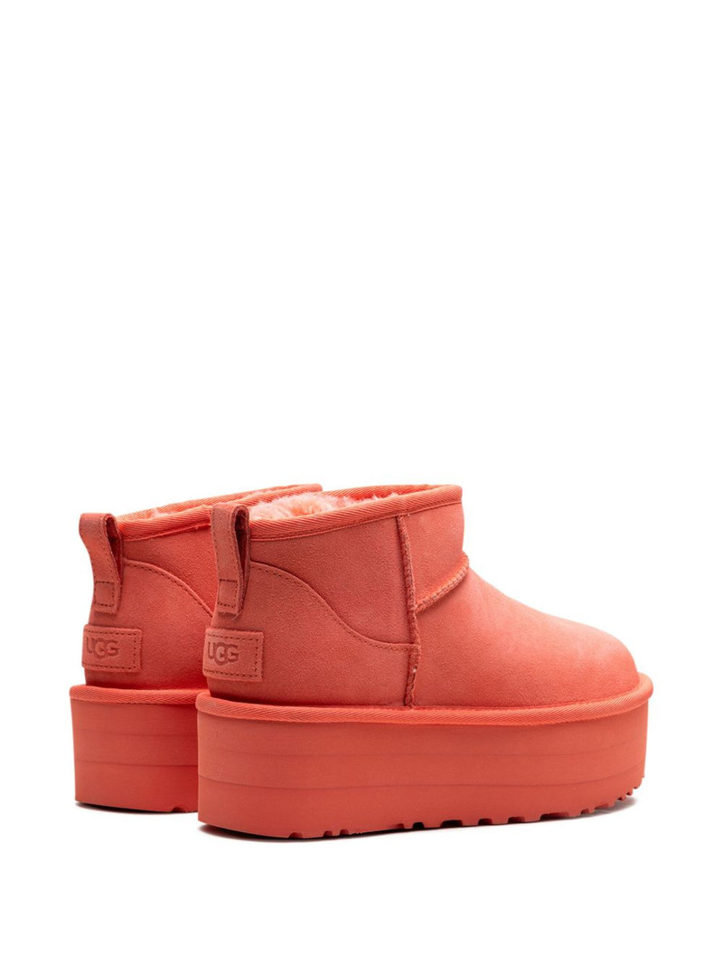 Classic Ultra Mini "Vibrant Coral" boots 3