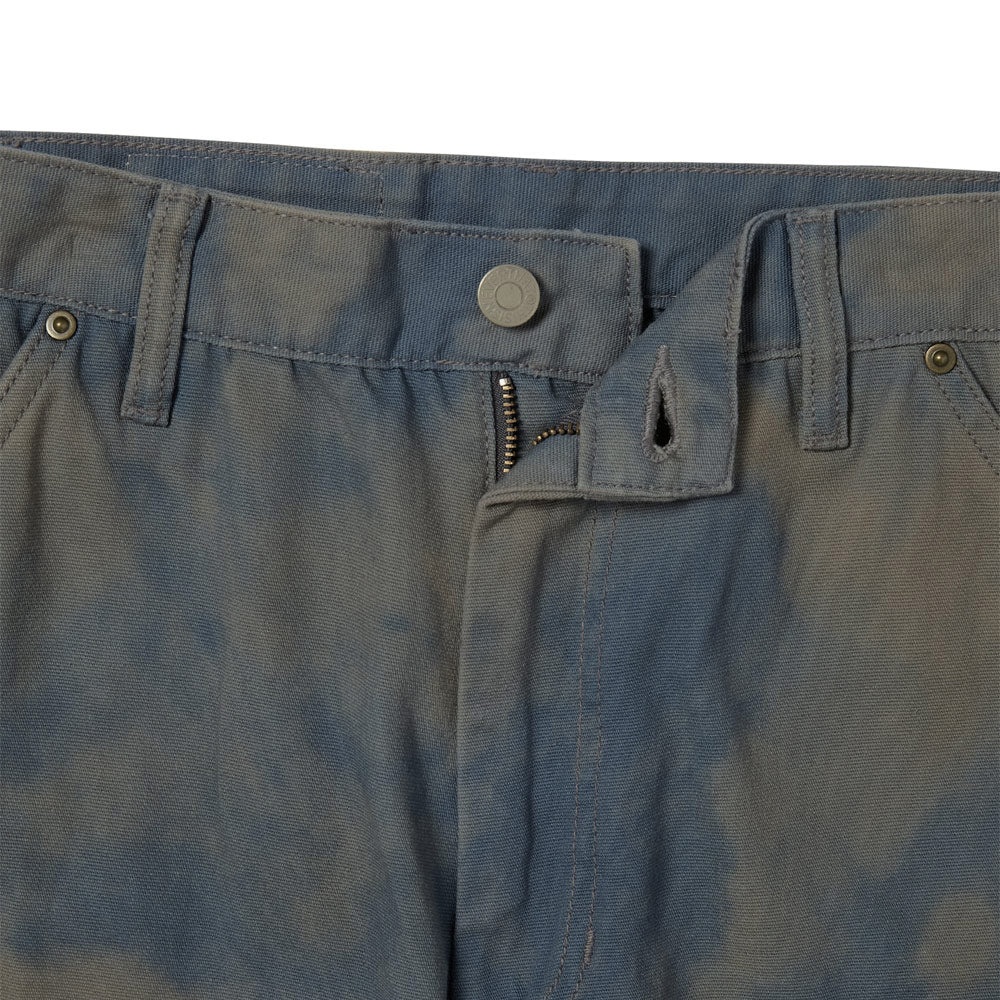 Bleached Double Knee Pant 'Blue' - 3