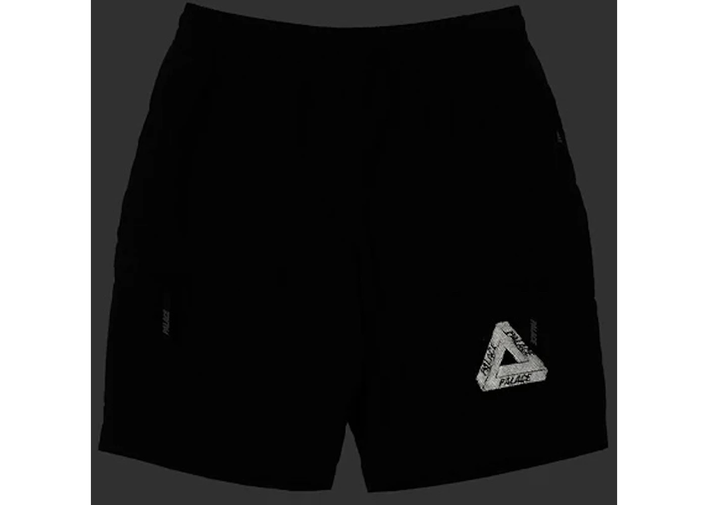 Palace Cripstop Grid Shorts Black - 3