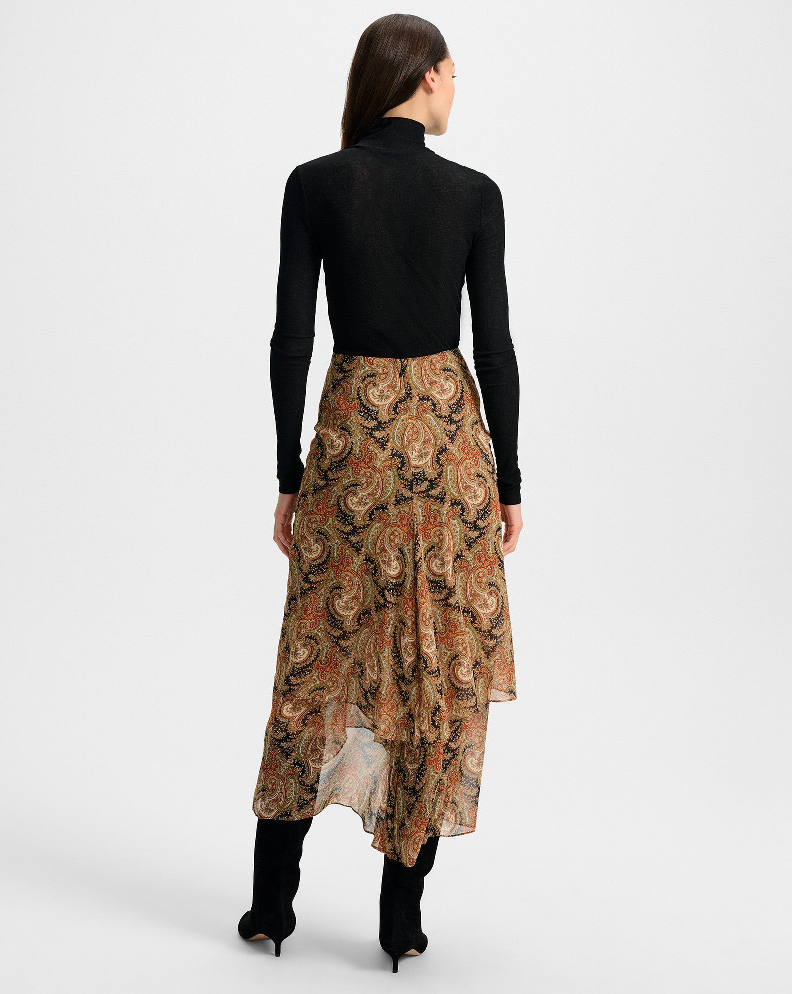 WYETH RIBBED TURTLENECK TOP - 5