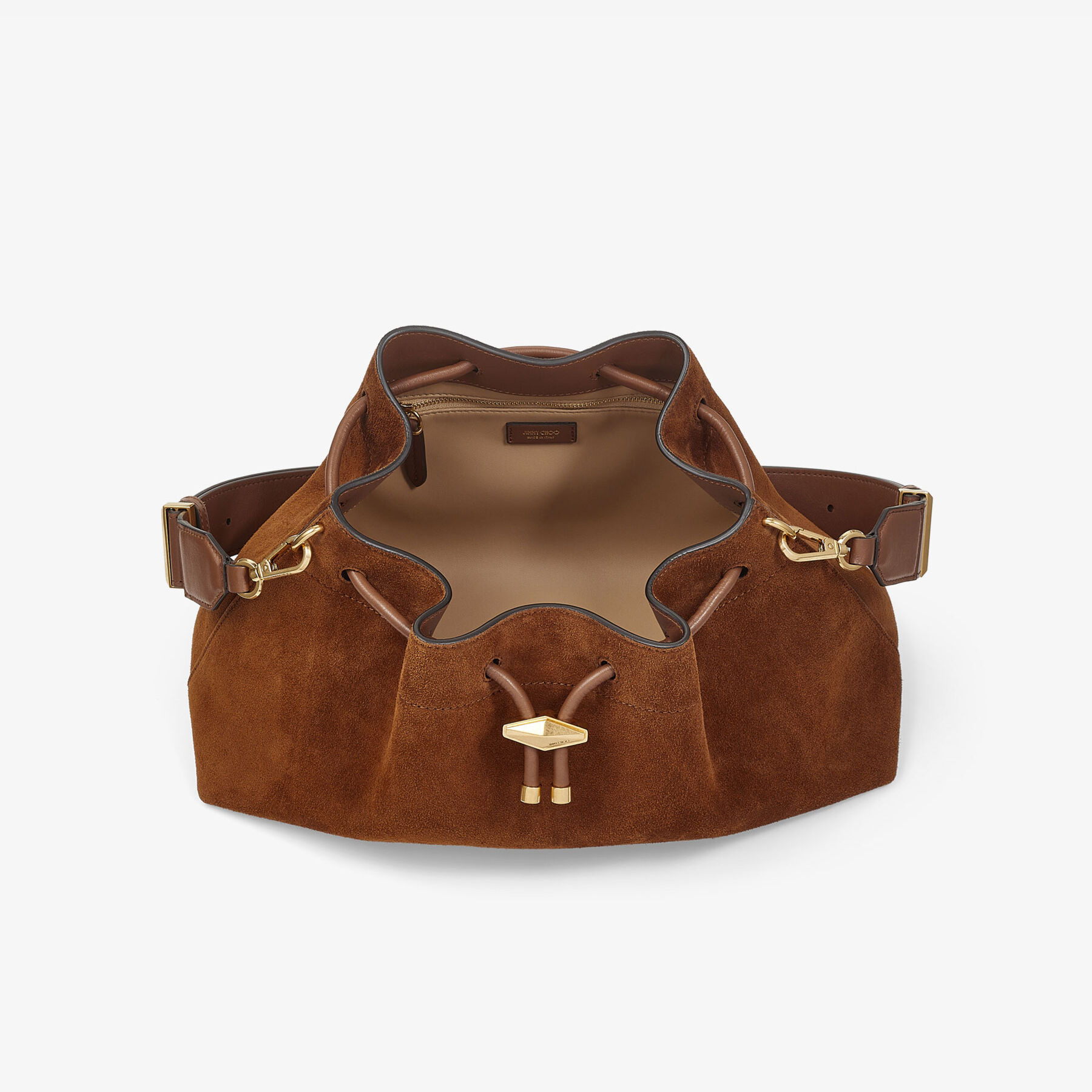 Cinch M
Tan Suede Bag - 6