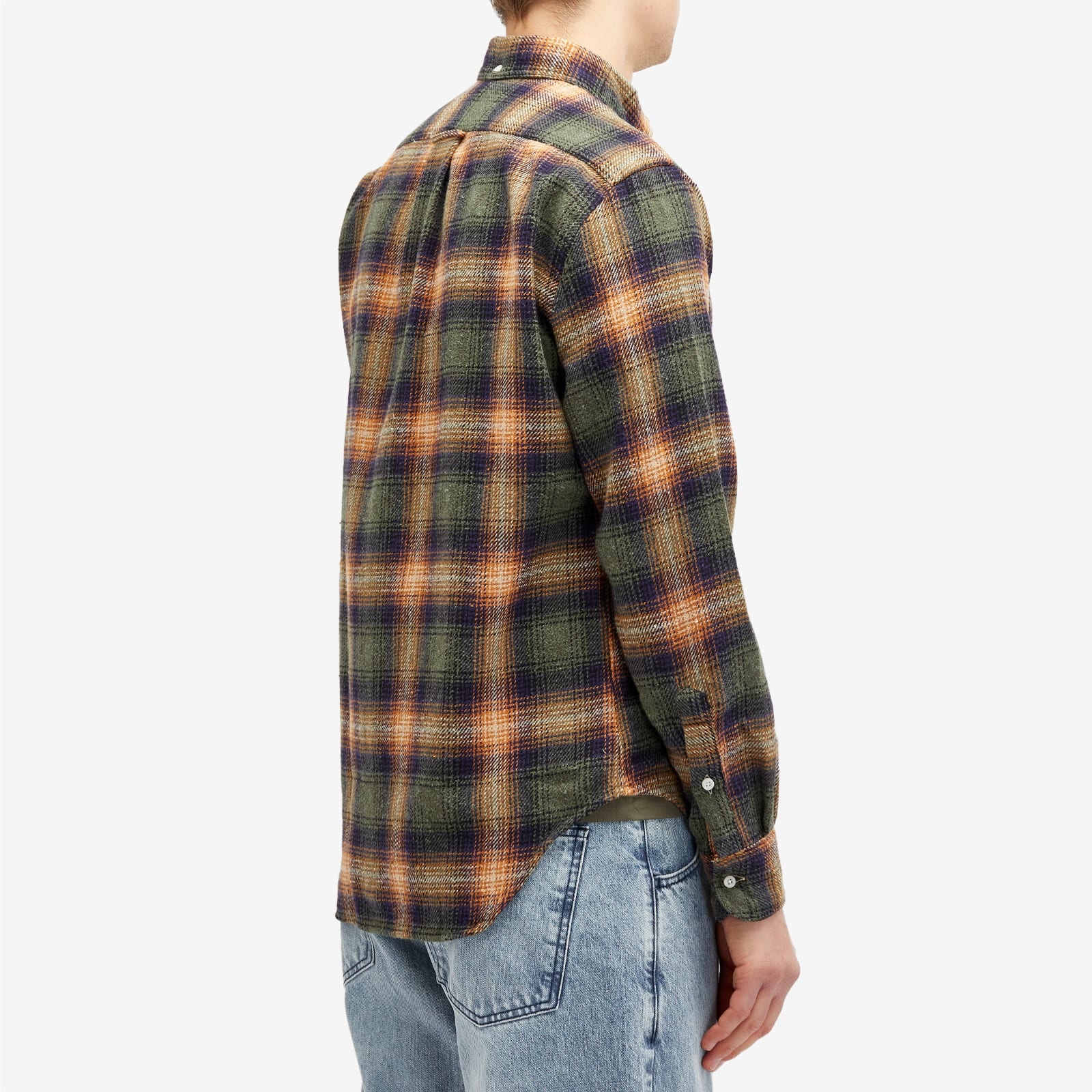 Gitman Vintage Button Down Recycled Brushed Melange Shirt - 3