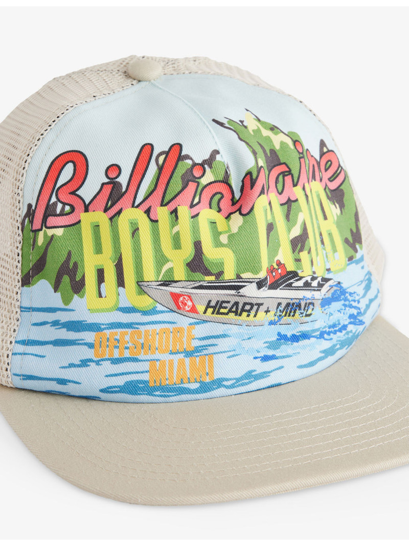 BILLIONAIRE BOYS CLUB Horizon Cotton And Mesh Cap outlook
