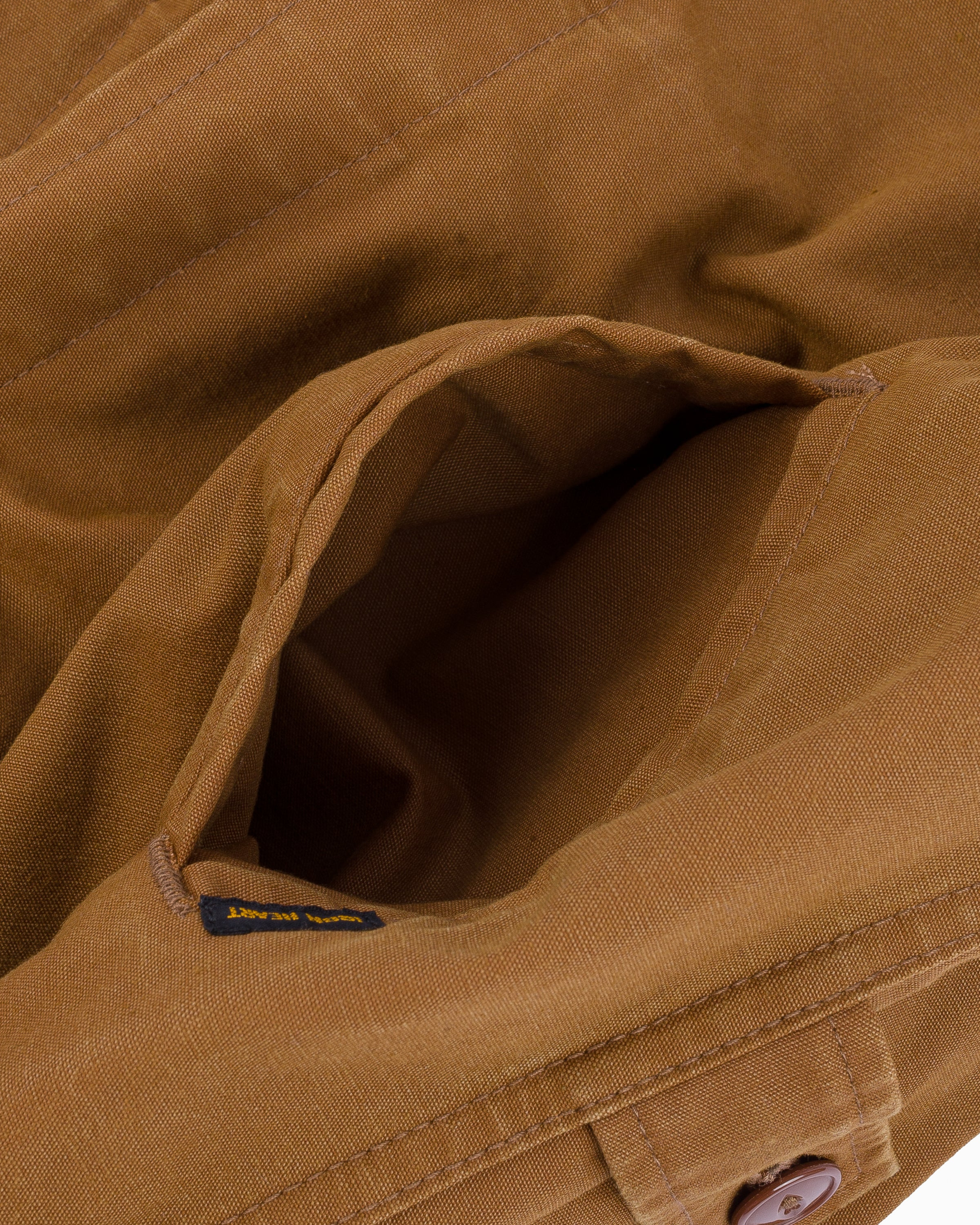 IHV-49-BRN 9oz Canvas Work Vest - Brown - 10