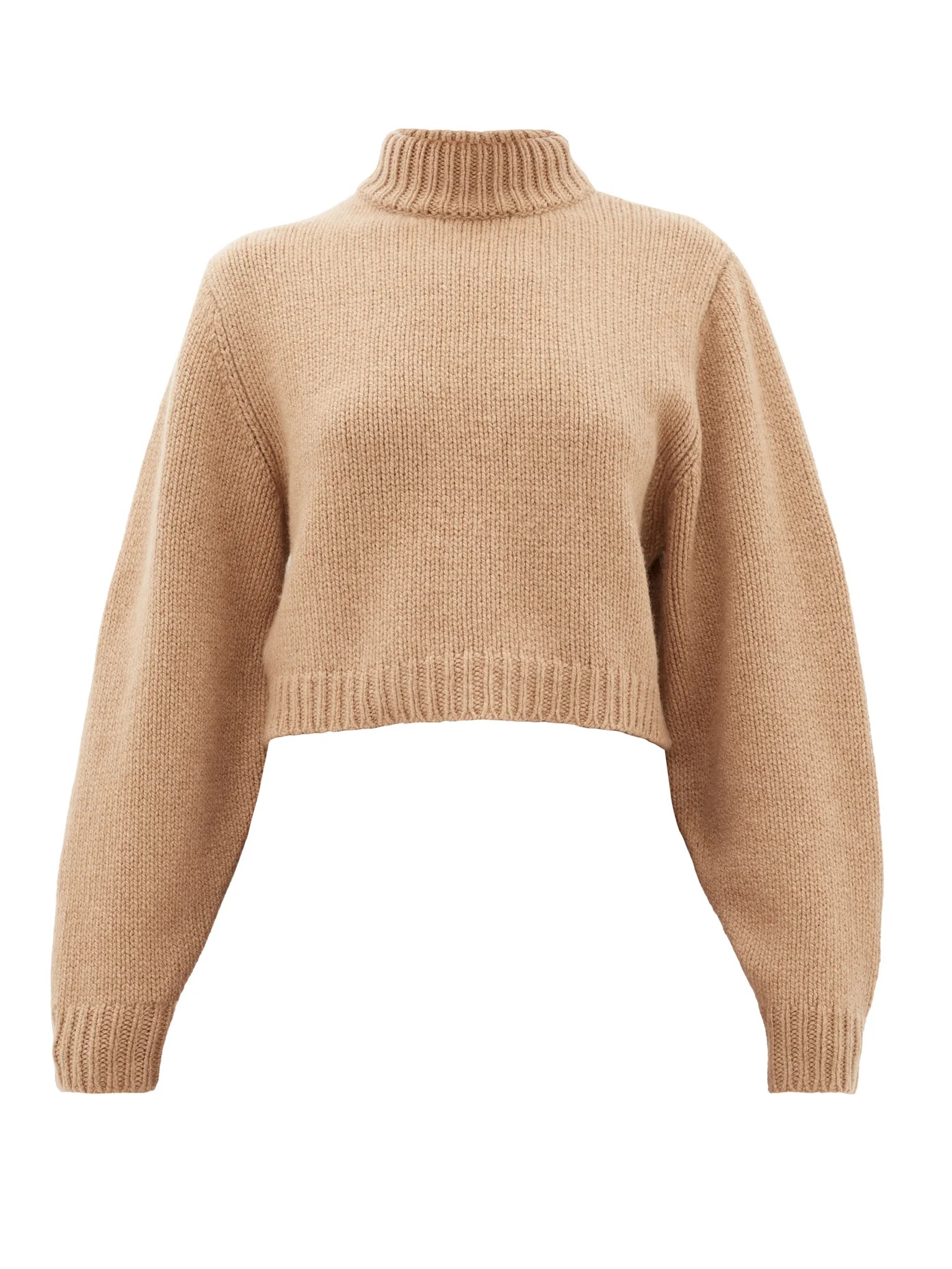 Tabeth cropped cashmere sweater - 1