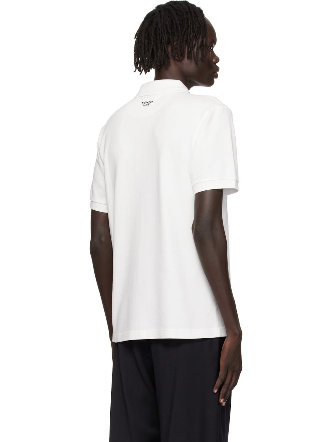 Off-White Kenzo Paris 'Boke Flower' Embroidered Slim Polo - 3