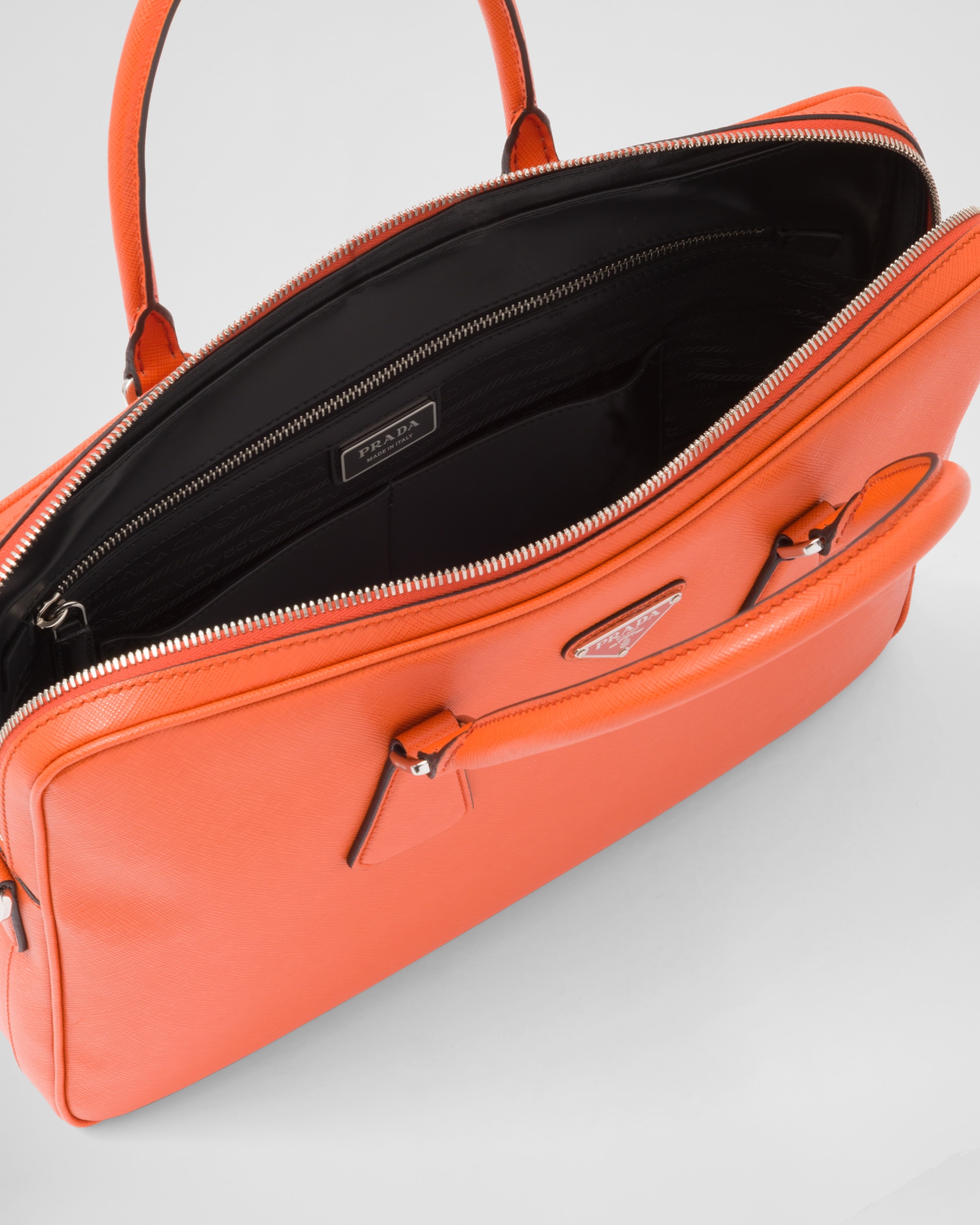 Saffiano Leather Work Bag - 5