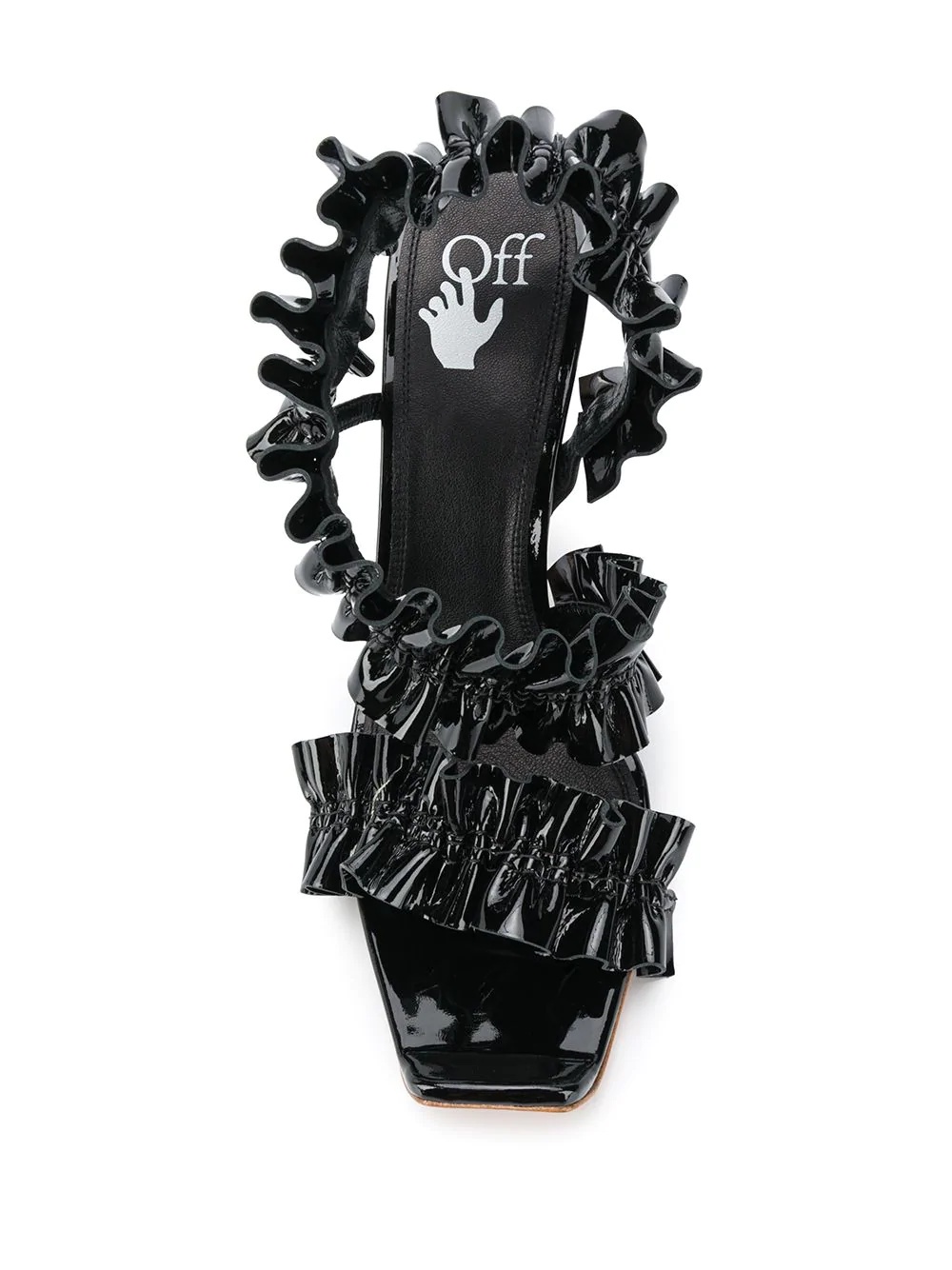 Allen ruffle sandals - 4
