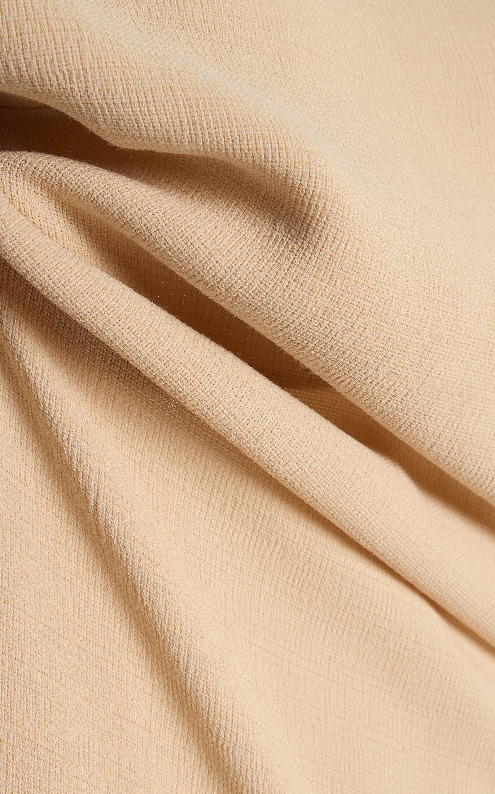 Open-Back Crepe Maxi Dress neutral - 5