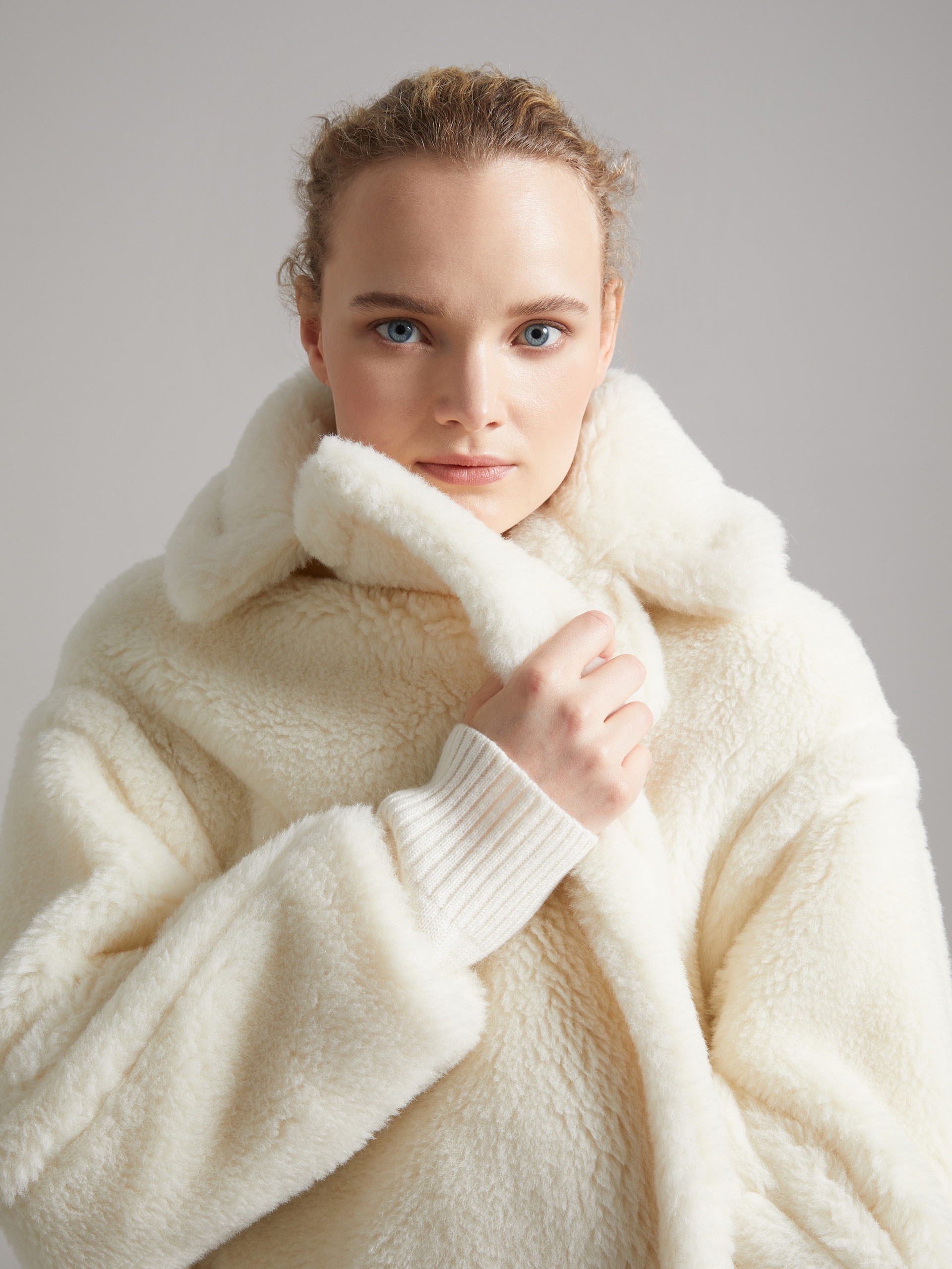 TEDGIRL Alpaca and wool Teddy Bear Icon Coat - 6