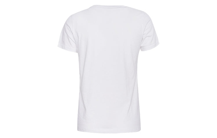 Converse Classic Logo Printing Short Sleeve White 10009152-A01 - 2