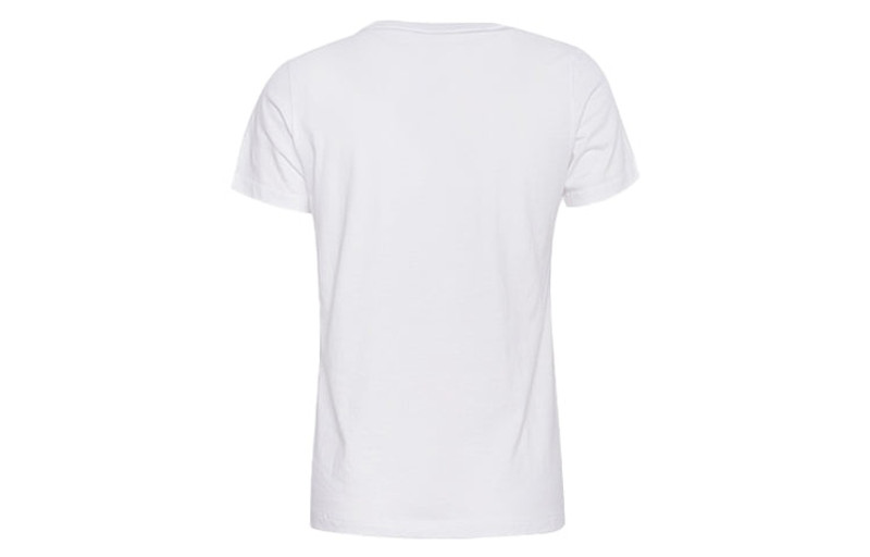 Converse Converse Classic Logo Printing Short Sleeve White 10009152-A01 outlook