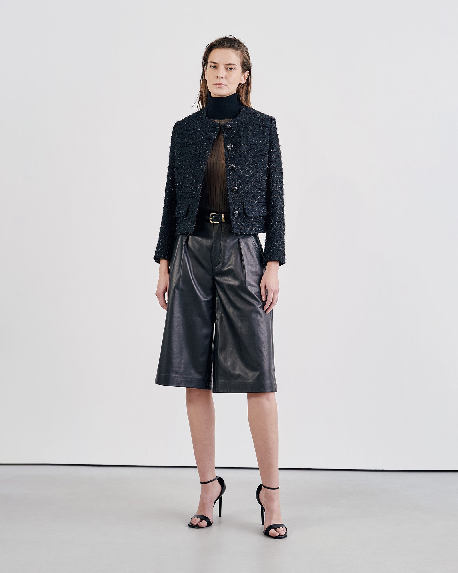 LAYNE LEATHER GAUCHO - 2