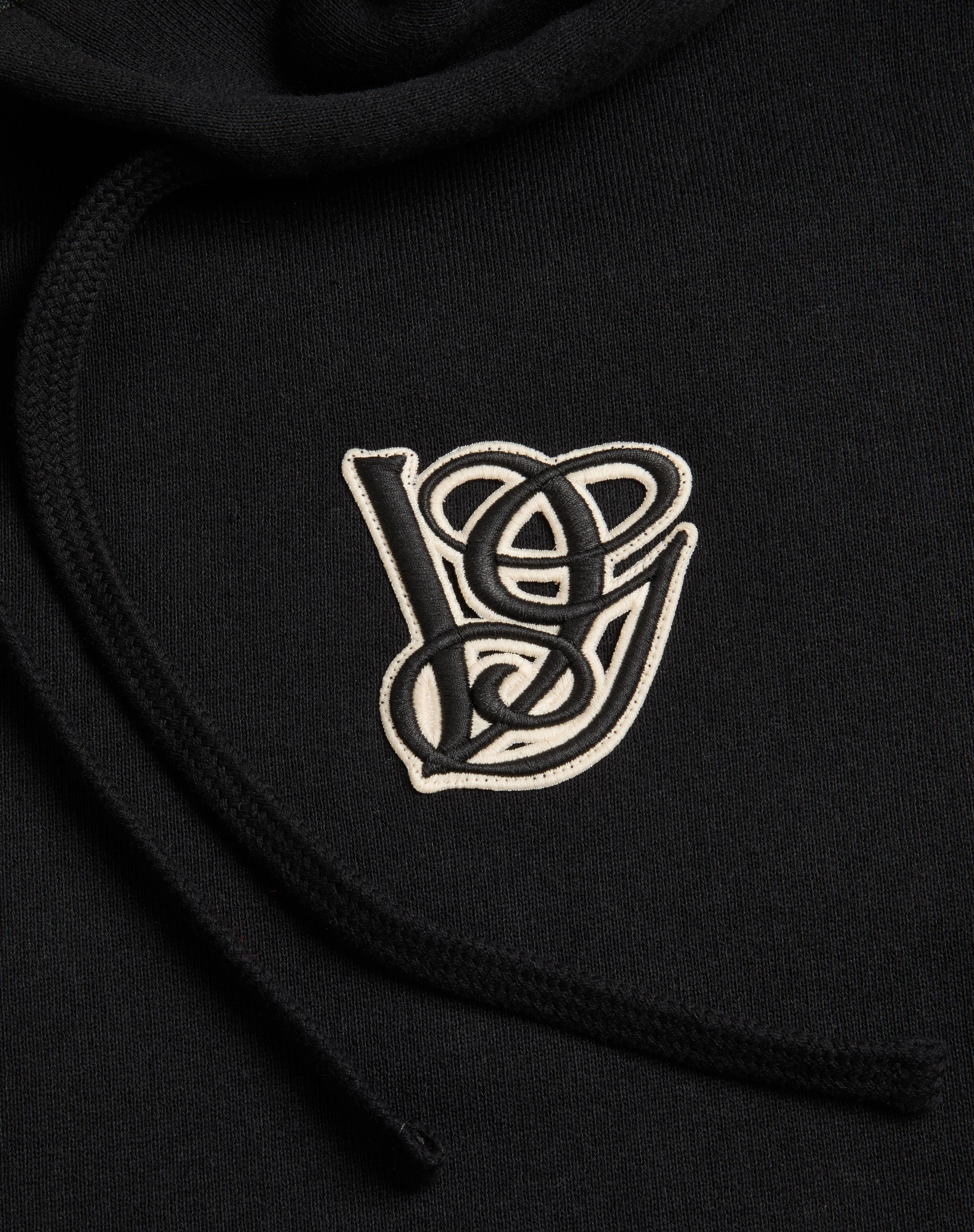 COTTON HOODED SWEATSHIRT WITH VG PATCH - 8