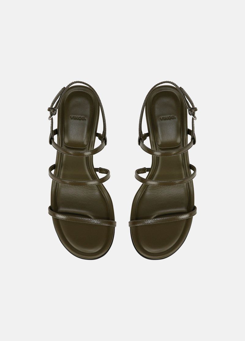 Josie Leather Strappy Heeled Sandal 4