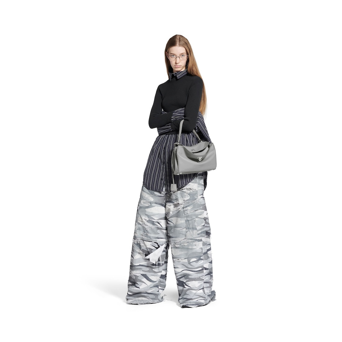 Women's Rodeo Handbag Small  in Cloud Grey - 7