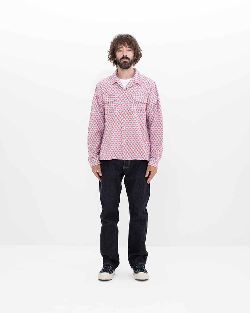 BOOMER KHADI L/S NAVY - 3
