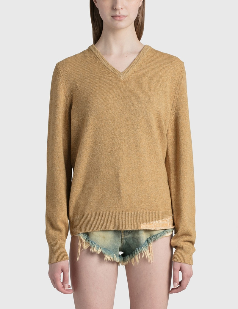 V-NECK SWEATER - 1